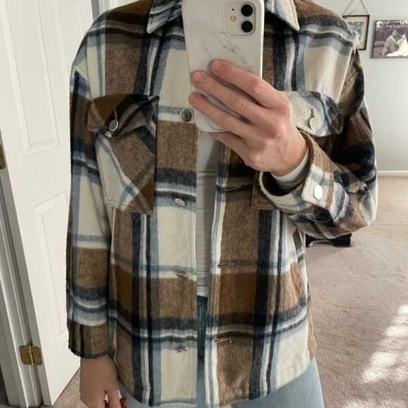 Plaid Shacket - Picture 2 of 3
